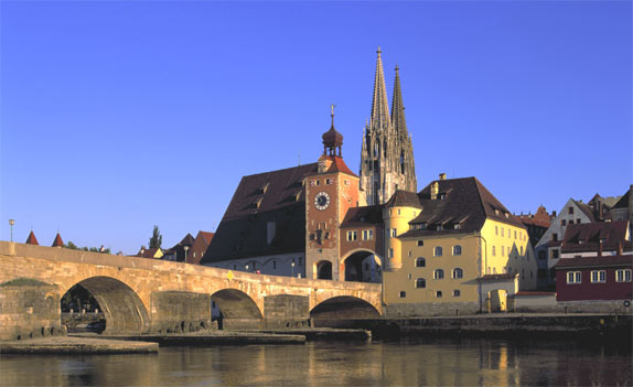 Blick auf Regensburg