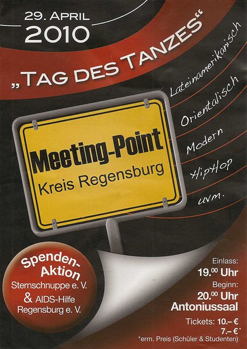 Flyer zum Tag des Tanzes